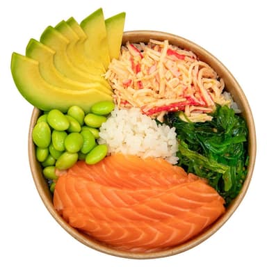 Bowl W Salmon