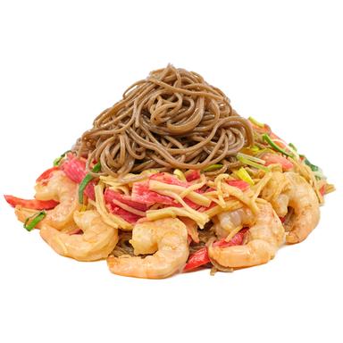 Noodles Soba with Seafood