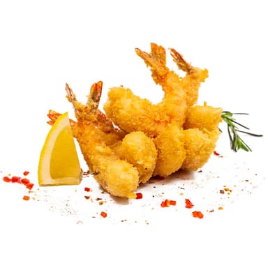 Crumbed Tiger Prawns